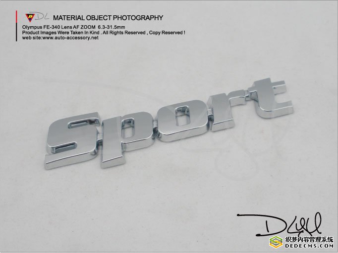 DL-LOGO056 sport 3D car  sticker