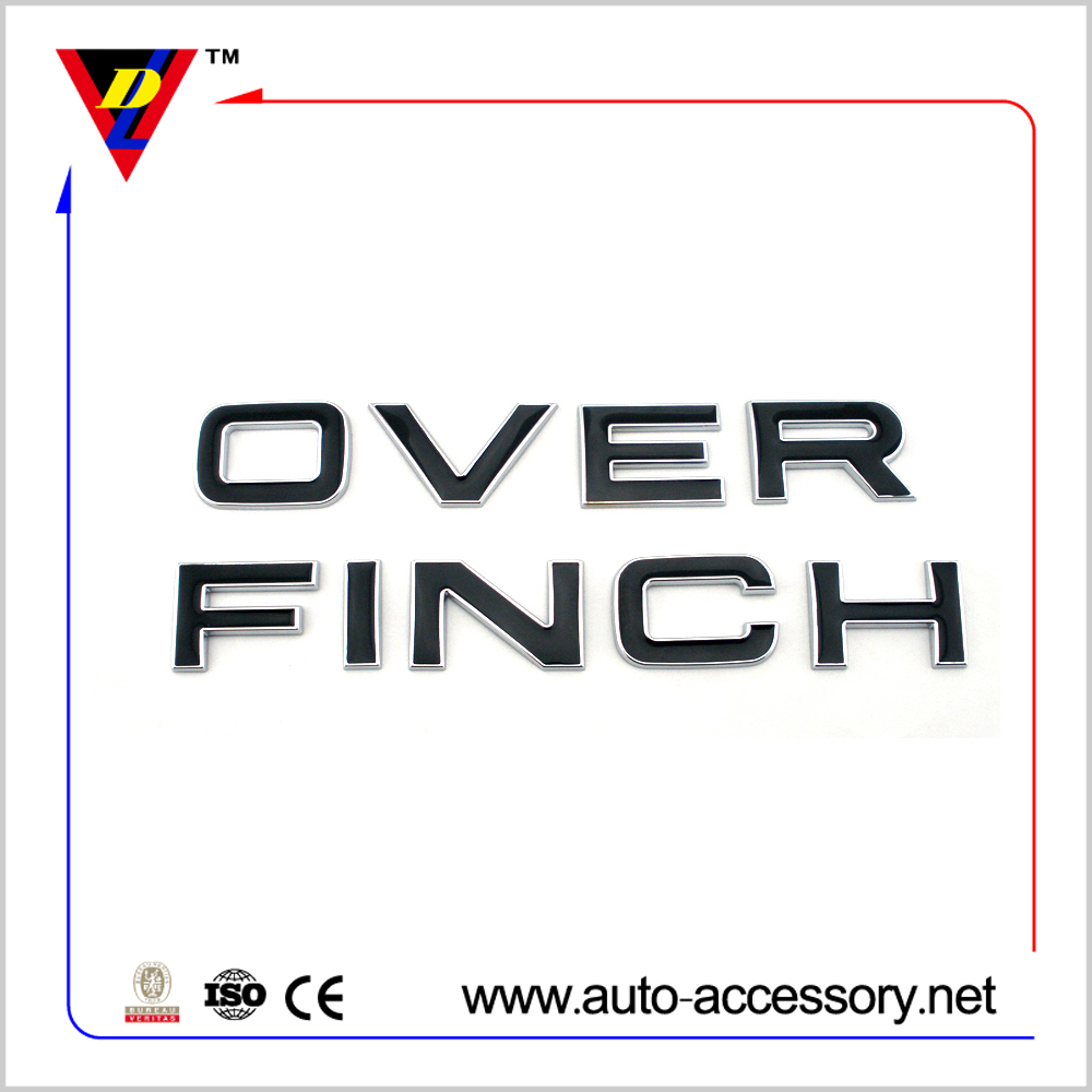 <b>Over finch car name letters</b>