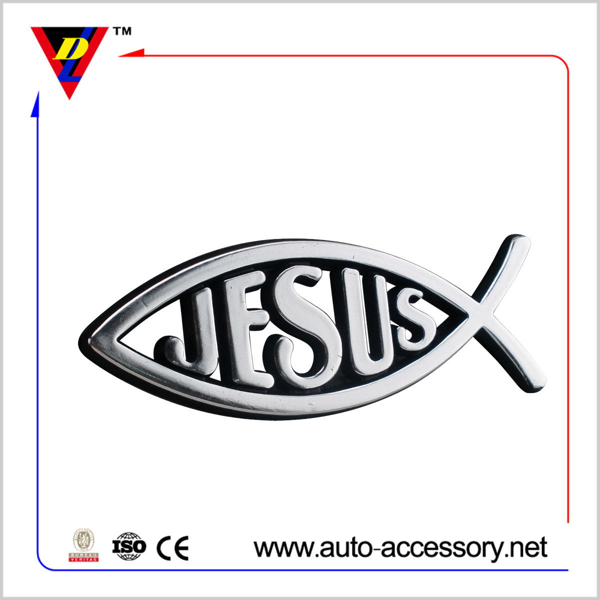 <b>jesus fish car logo image</b>